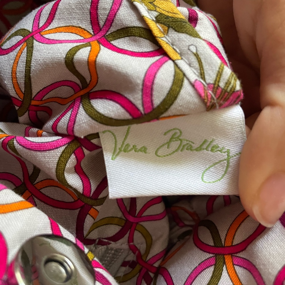 Vera Bradley Glenna Satchel in Tea Garden - Picture 5 of 5
